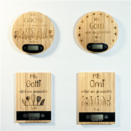 Küchenwaage Personalisiert