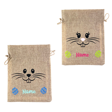 Ostersäckli Jute Personalisiert