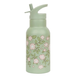 Trinkflasche Blumen Gruen 412865