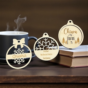 Weihnachtsbaum Anhaenger Personalisiert