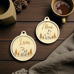 Weihnachtsbaum Anhaenger Personalisiert