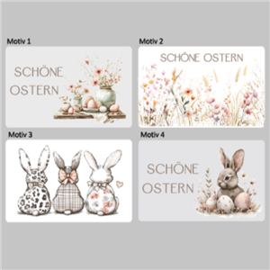 Metalldose Rechteckig Ostern